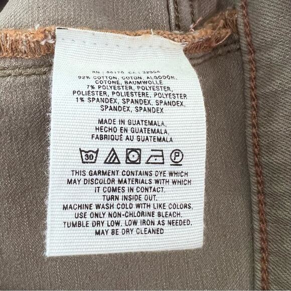 Pilcro and the Letterpress Serif Zipper Skinny Pants Jeans - Picture 9 of 15